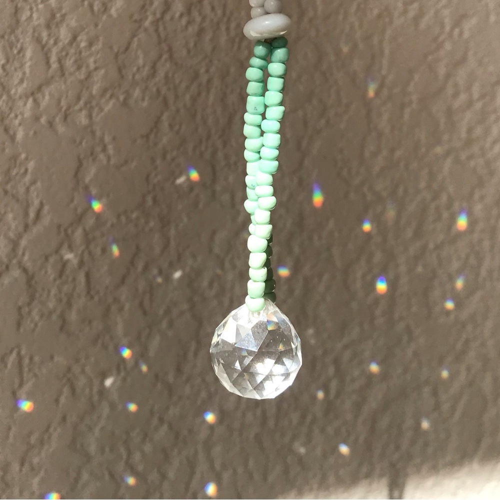 Simple Crystal Sun Catcher